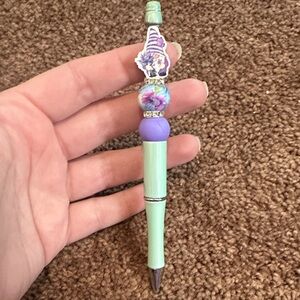 Handmade gnome pen